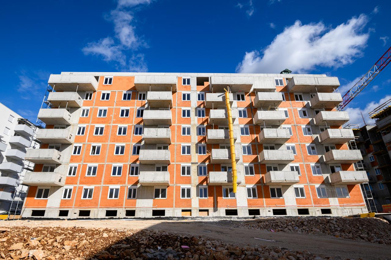 Zadar: Izgradnja zgrada u Ulici Nikole Tesle