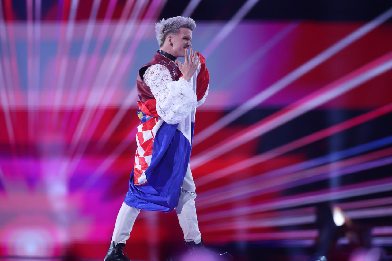 Malmo: Baby Lasagna  izašao je na pozornicu na finalna večer Eurosonga